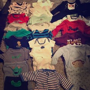 New born and 0-3 months boy clothes